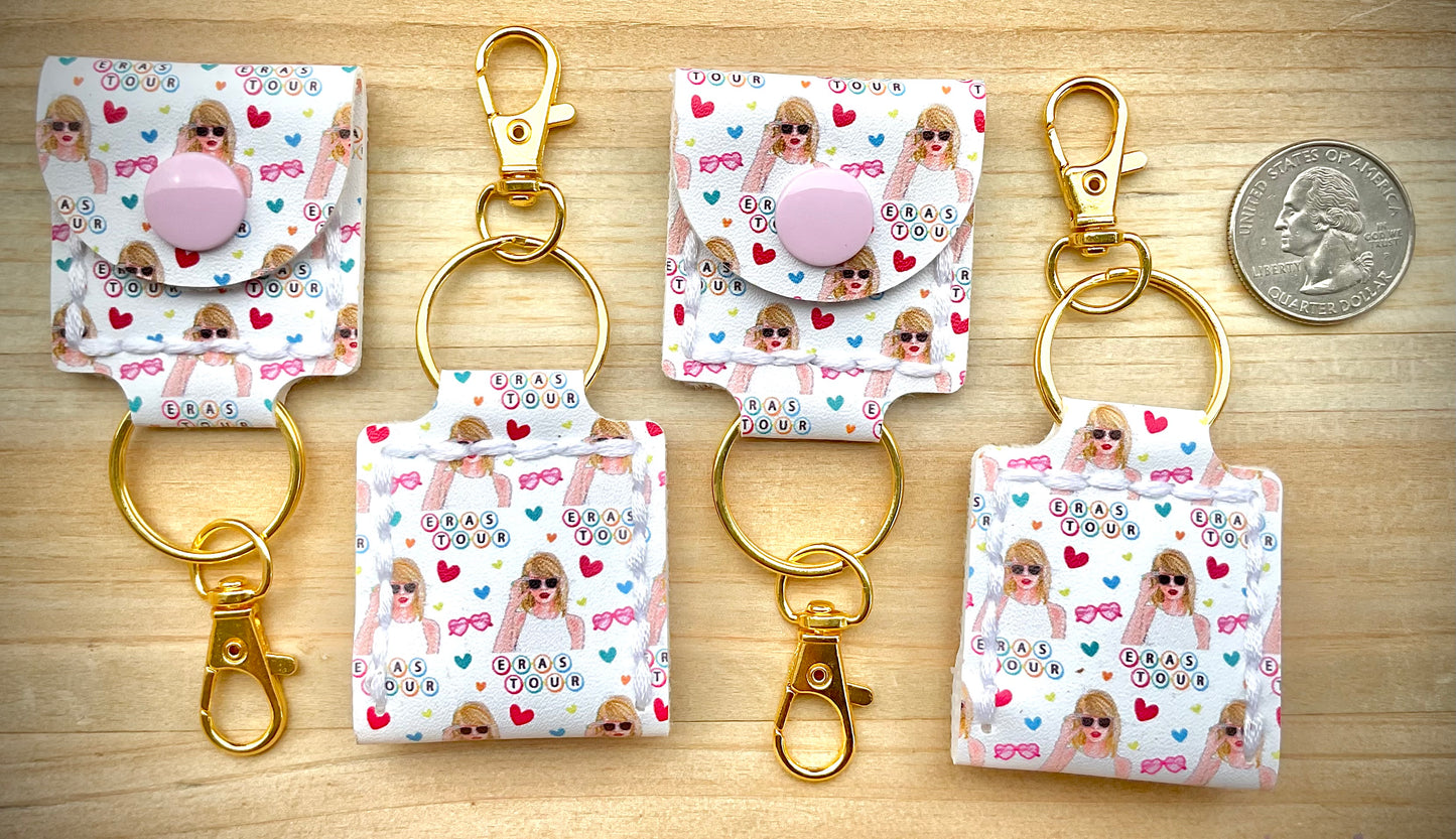 Coin/Quarter Holder Keychain - Swiftie Fan/Eras