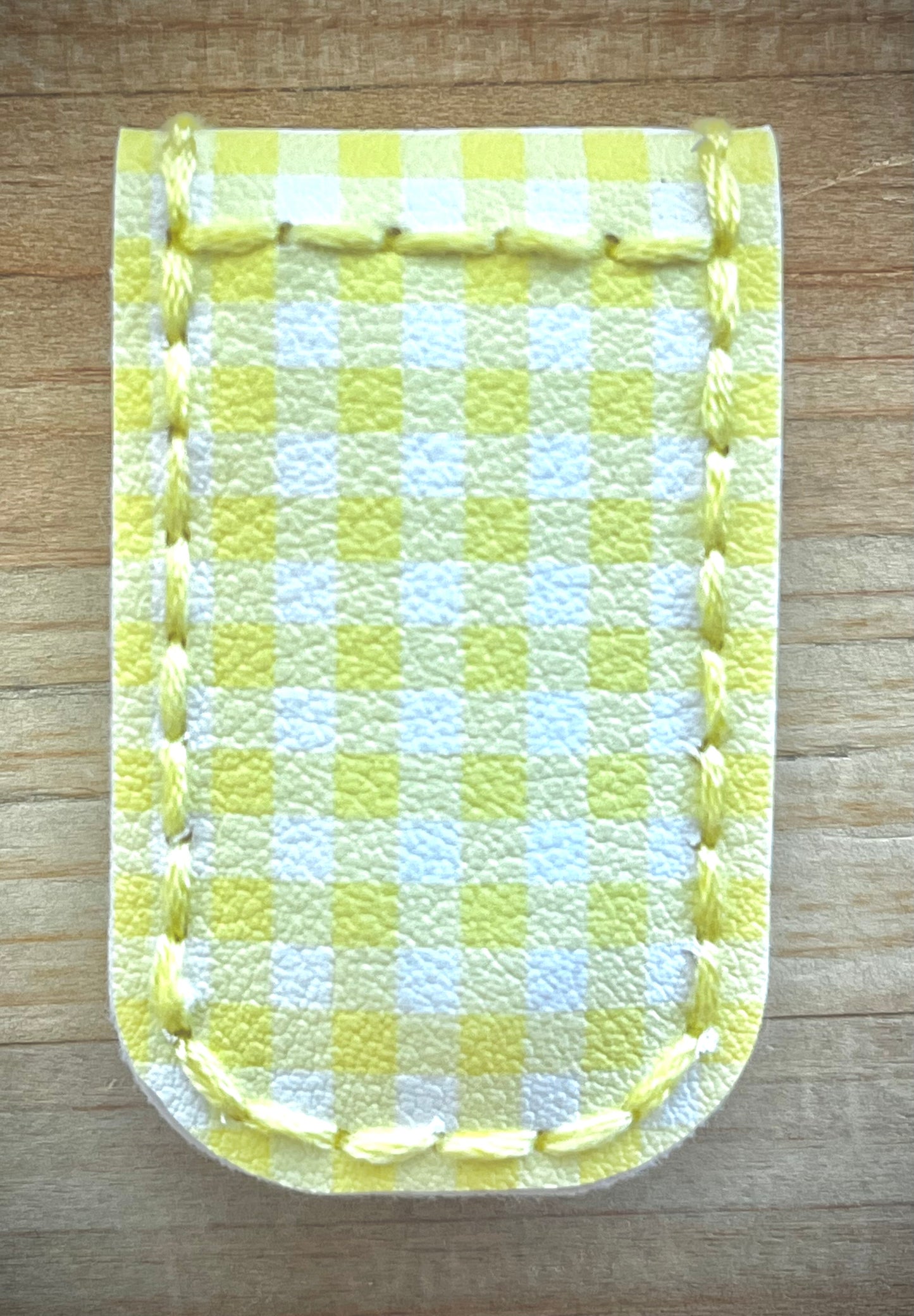 Magnetic Bookmark Yellow Checker