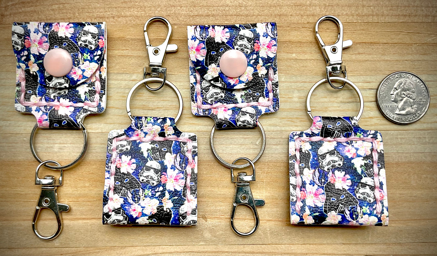 Coin/Quarter Holder Keychain - Space Villians