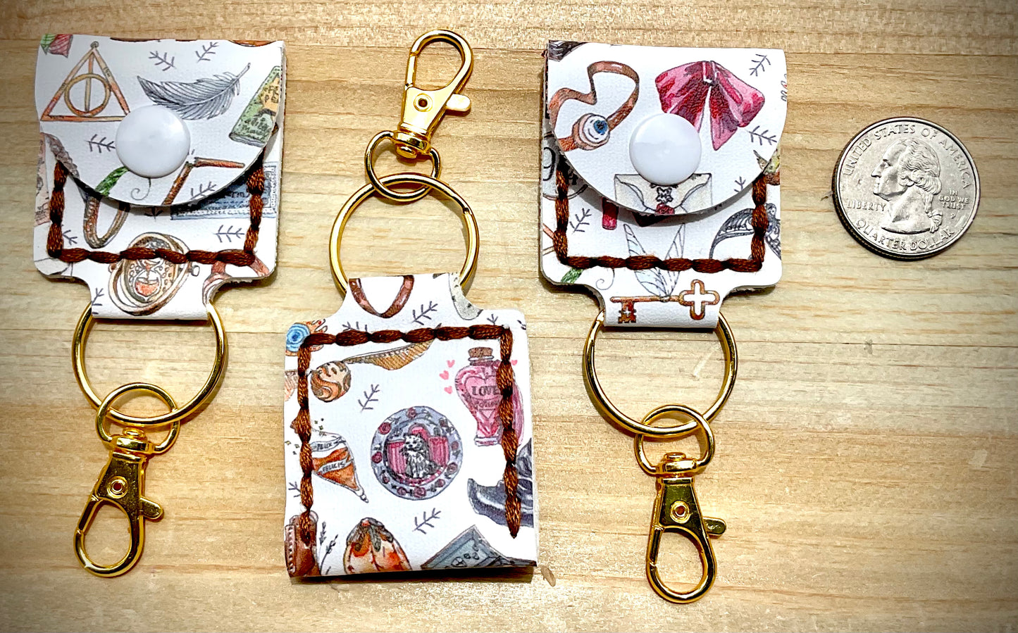 Coin/Quarter Holder Keychain - Wizard World