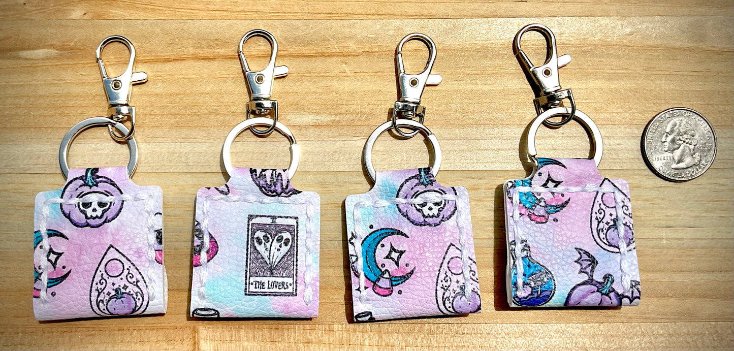 Coin/Quarter Holder Keychain - Halloween Magic