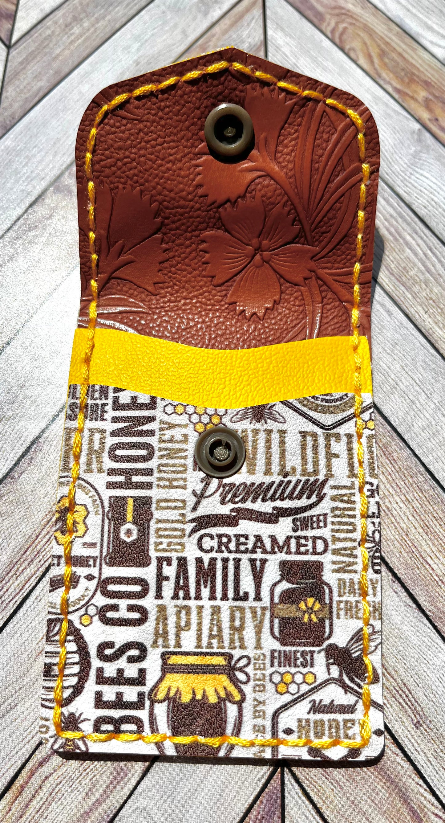 Phone Card Wallet - Bees