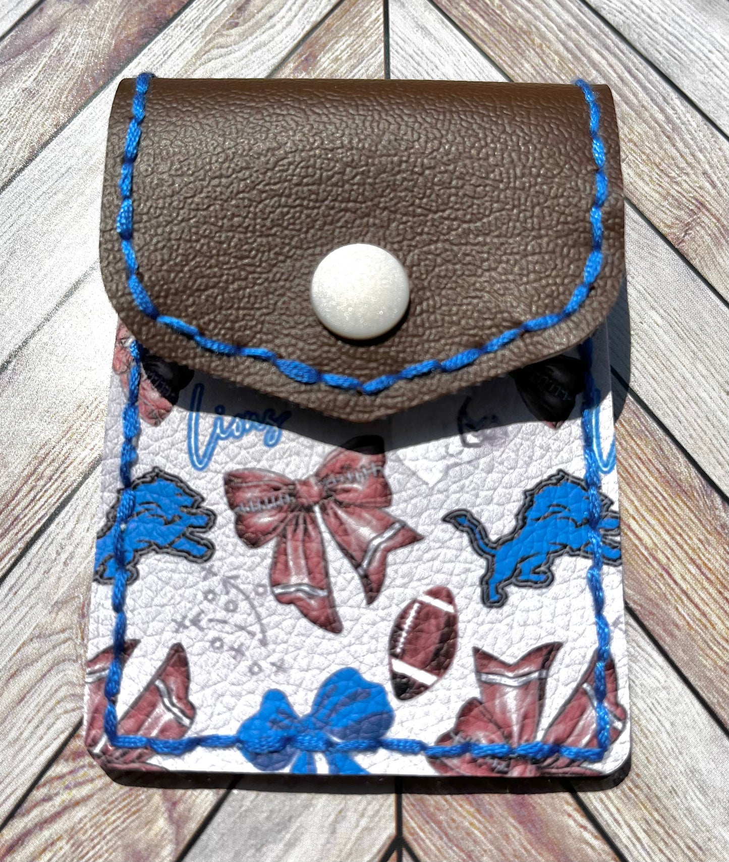 Phone Card Wallet - Detroit Football