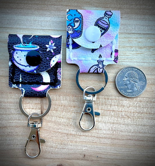 Coin/Quarter Holder Keychain - Halloween Magic